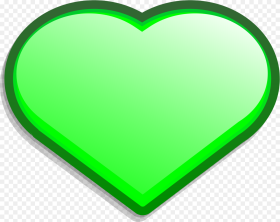 Transparent Green Heart Png Heart Icon Green