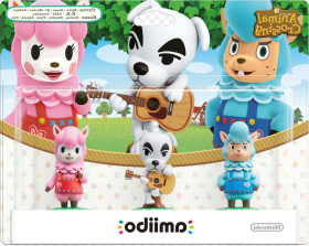 Animal Crossing Amiibo Triple Pack Png HD