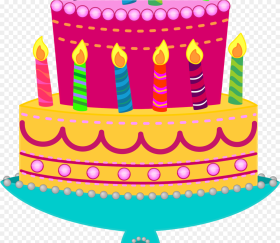 Transparent Birthday Cake Clipart Png Birthday Cake Clipart