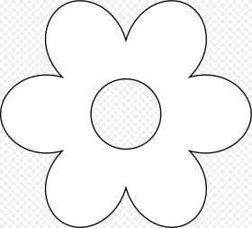 Flower Clip Art White Flower Vector Png