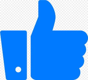 Thumb Tack Clipart Blue Blue Facebook Like Icon