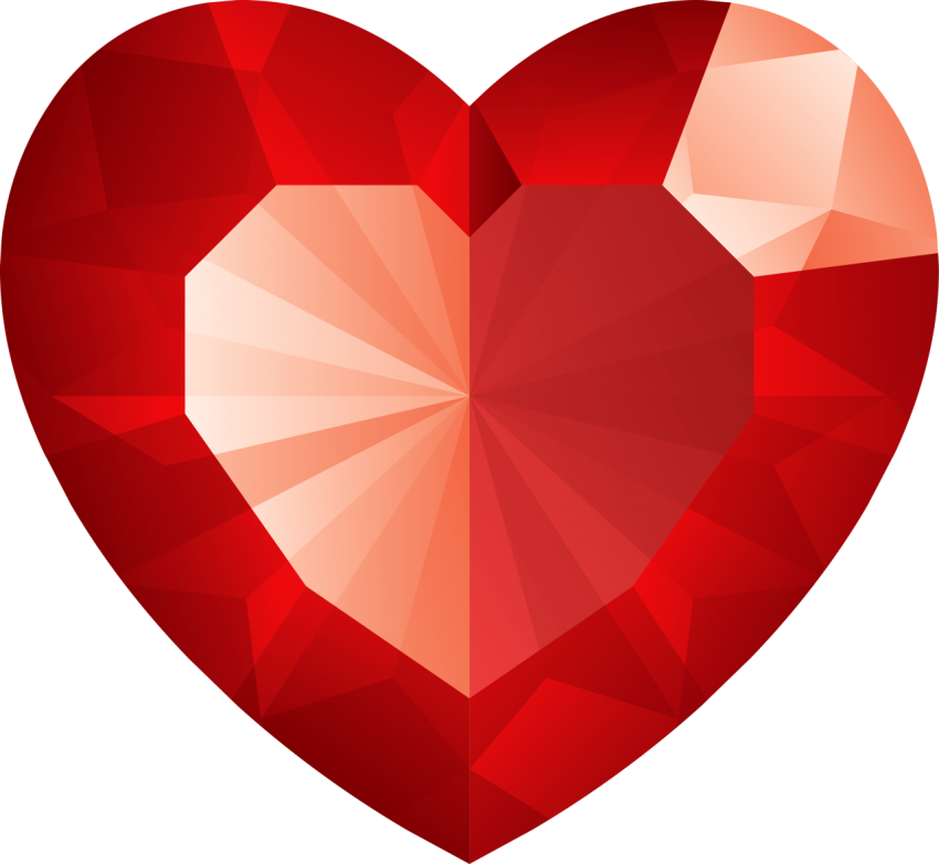 crystal heart png