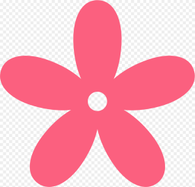Flowers Hot Pink Flower Clipart Free Clipart Images