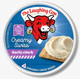 Laughing Cow Cheese White Cheddar Hd Png Download