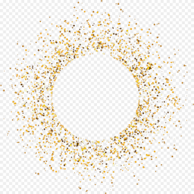 Gold Glitter Circle Png Page Glitter Golden Circle