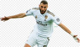 Karim Benzema render Champions League Png HD