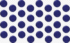Dark Blue Polka Dots Png