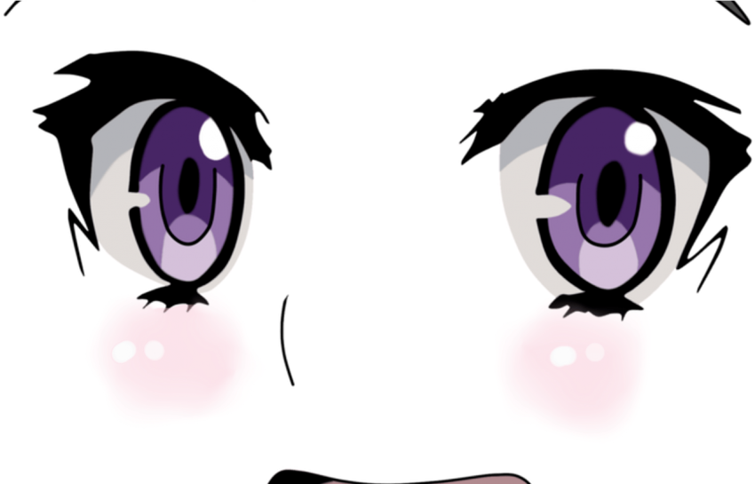 ahegao face png  eyes