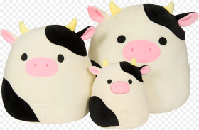 Squishmallows Cow Hd Png Download