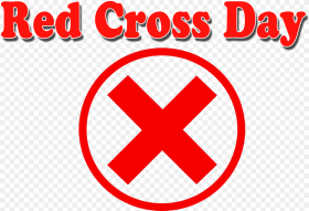Red Cross Day Png Background Circle Transparent Png