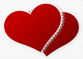 Clipart Wedding Two Heart Wedding Heart Design Png