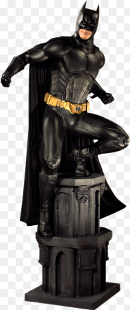 Batman Begins Life Size Statue Hd Png Download