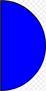 Semi Circle D Shape Png