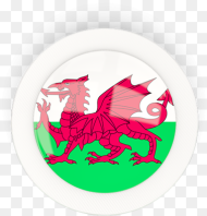 Round Carbon Icon Wales Flag Round Png