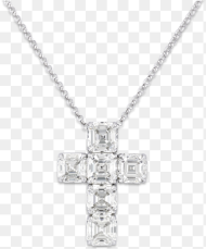 Diamond Cross Pendant Diamond Cross Necklace Transparent Hd