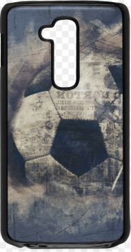 Abstract Blue Grunge Soccer Hard Case for Lg