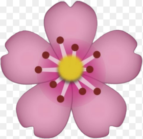Flower Emoji Emoticon Sticker Tumblr New Pink