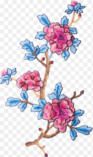 Flower Embroidery Png