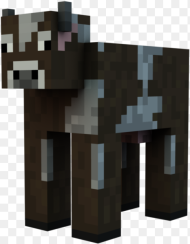 Minecraft Cow Transparent Background Hd Png Download