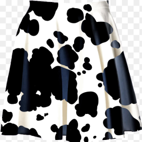 Cow Print Skater Skirt Pink Cow Print Skirt