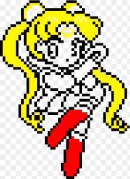 Pixel Art Sailor Moon Png Download Sailor Moon