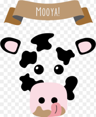 Cow Bottle Label Hd Png Download