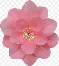 Pink Flower Hair Clip  Hd Png