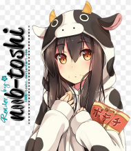 Anime Cow Girl Png Transparent Png