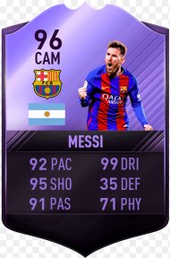 Fifa  Hero Card png  Messi Fifa