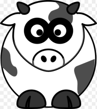 Cartoon Cow Transparent Background Hd Png Download