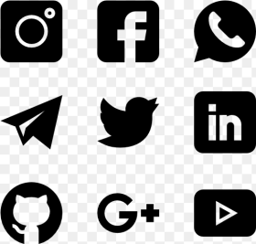 Social Media Instagram Facebook Vector  png