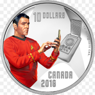 Canada Star Trek Coins Png
