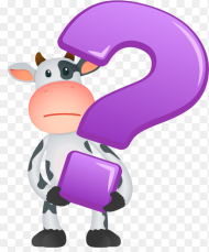 Cow With Question Marks Hd Png Download