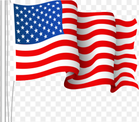 Map of the Usa Flag Clipart Transparent American