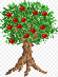 Apple Tree Pixel Transparent Hd Png Download
