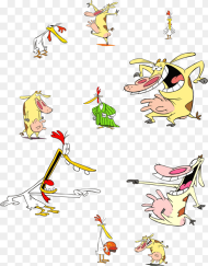 Cartoon Network Cow and Chicken Characters Hd Png