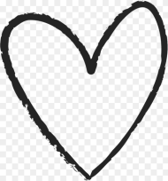 Transparent Heart Doodle Png Hand Drawn Heart Icon