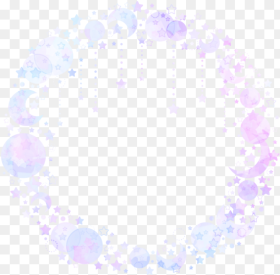 Aesthetic Circle Frame Overlay Png