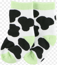 Cow Print Sock Hd Png Download