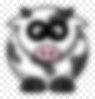 Blurred Clipart Picture Library Blurry Cow Clip Art
