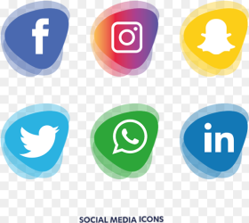 Social Media Icons Set Vector Facebook Icon png