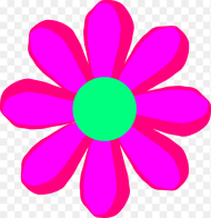 Flower Cartoon Pink Svg Clip Arts Flower Clip