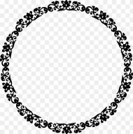 Vector Round Png Black Png