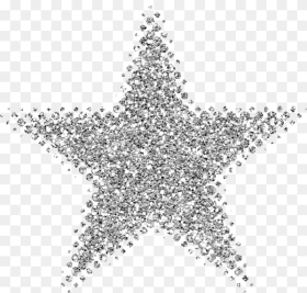 Collection of Glitter Star High Quality Silver