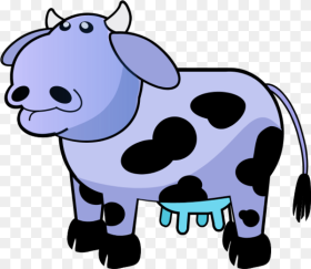 Cartoon Cow Cliparts Cow Colour Hd Png Download