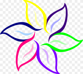 Colorful Flowers Png Hd Color Flower