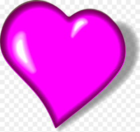 Download Hot Pink Heart Png Image Love The