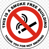 Non Smoking Facility Sign Png