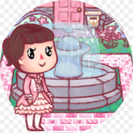Animal Crossing Pink Sea Png HD