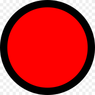 Red Circles Clipart Png HD